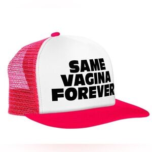 Vintage Mesh Snap Back Adjustable Trucker Hat Cap Bachelor Party Hot Pink NWOT